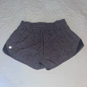 Lululemon Gray Hotty Hot Shorts 2.5”
